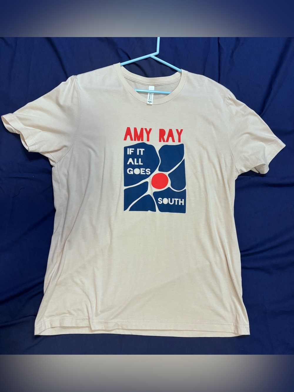 Amy Ray If It All Goes South shirt cream XL